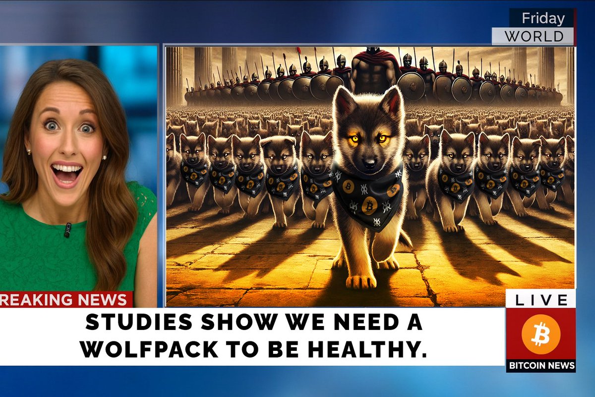 LOBO•THE•WOLF•PUP (@lobothewolfpup) on Twitter photo BREAKING: Wolf Pack confirmed as the ultimate alpha therapy. 
Side effects may include:
– 100x vision
– big balls of steel
– Addiction to full moons BREAKING: Wolf Pack confirmed as the ultimate alpha therapy. 
Side effects may include:
– 100x vision
– big balls of steel
– Addiction to full moons