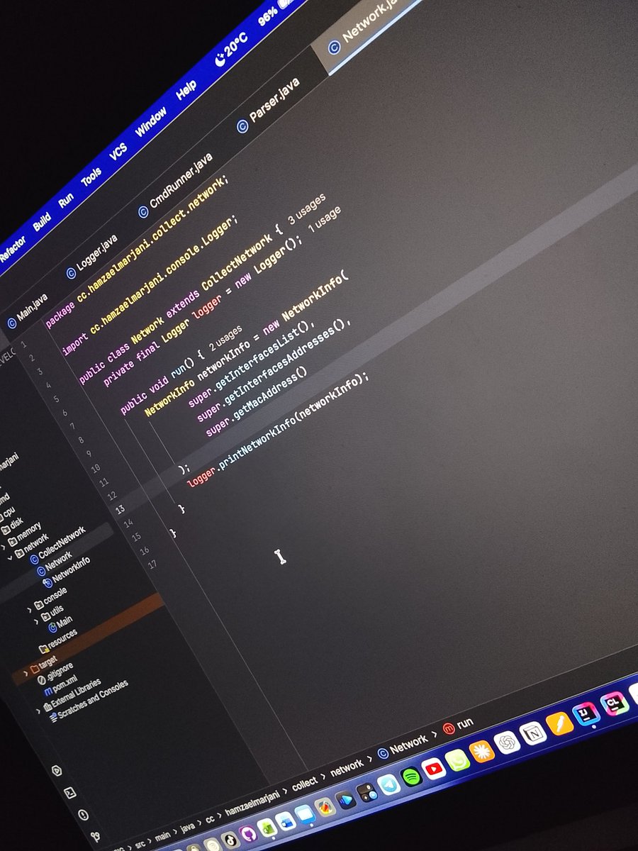 elmarjanihamza's tweet image. I like the clean code, specially for Java ✨
A new Open Source project is coming tonight ⌛
#Java #OpenSource #java8 #Development