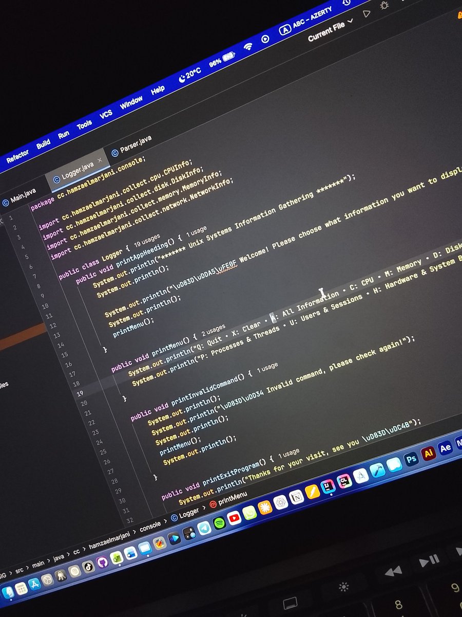 elmarjanihamza's tweet image. I like the clean code, specially for Java ✨
A new Open Source project is coming tonight ⌛
#Java #OpenSource #java8 #Development