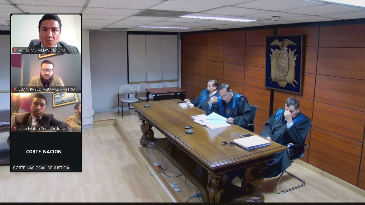 AVVOCATI_Ec's tweet photo. En juicio penal de Querella, Nro. 11282-2024-00017, en una acción especial de doblé conforme ante la Corte Nacional de Justicia, en audiencia pública.

Logramos revertir la sentencia de culpabilidad de la Sala Penal de la Corte Provincial de #Loja.
@JaimeD12 
#DerechoPenal https://t.co/RLl2swpZOX