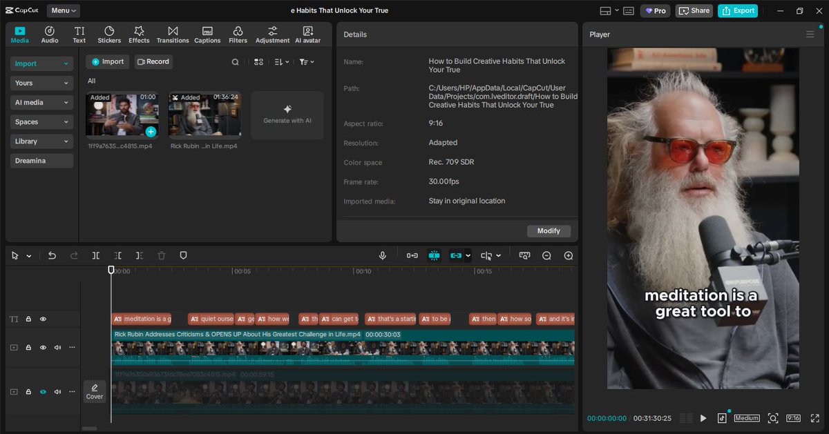 itzkingmichael's tweet image. My POV: Currently editing a short form content.
What are you working on?