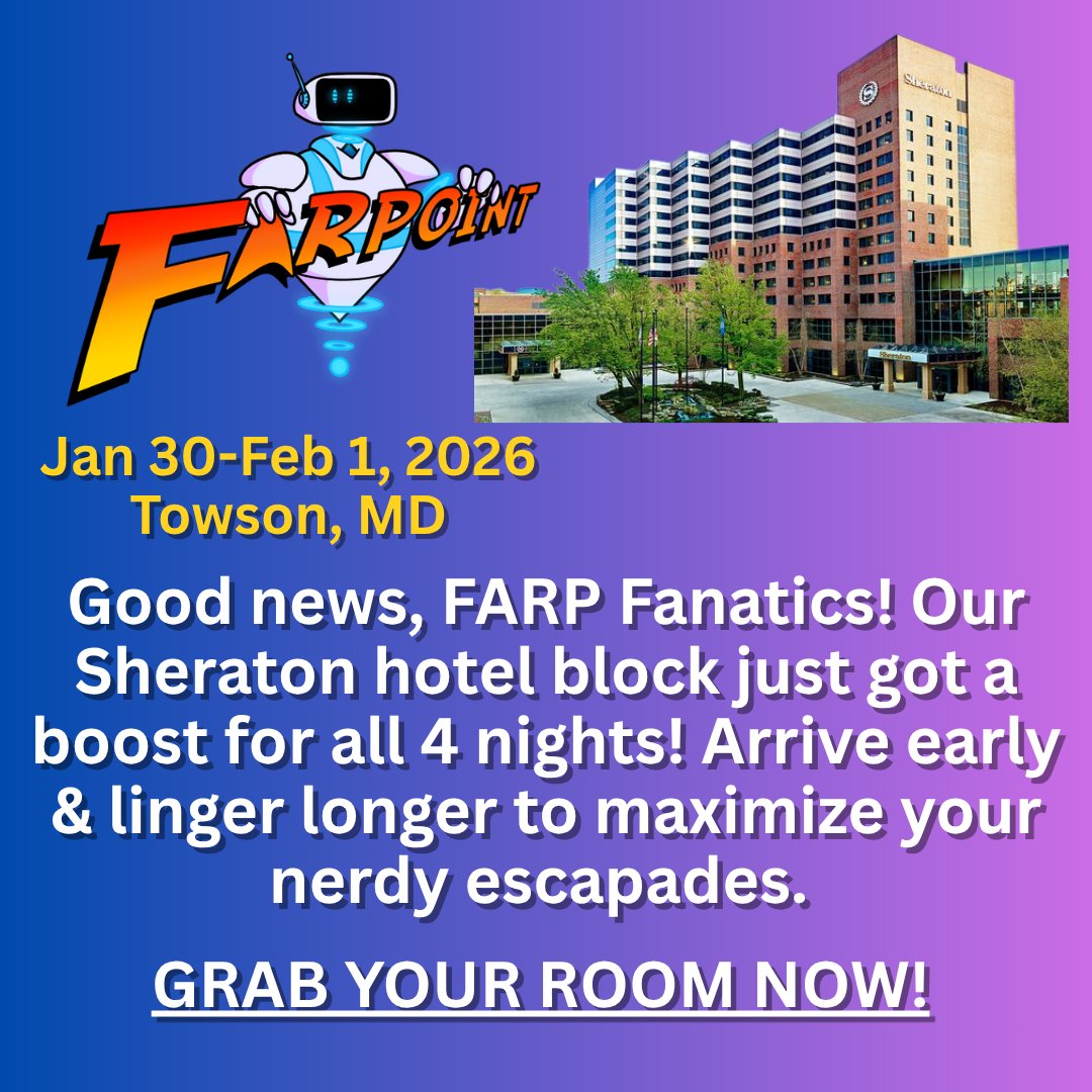 Farpoint Convention / Farpoint Foundation tweet media