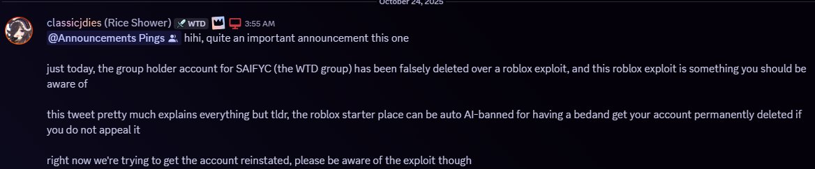 realsayon1's tweet image. fowarding this here
this is a really stupid exploit