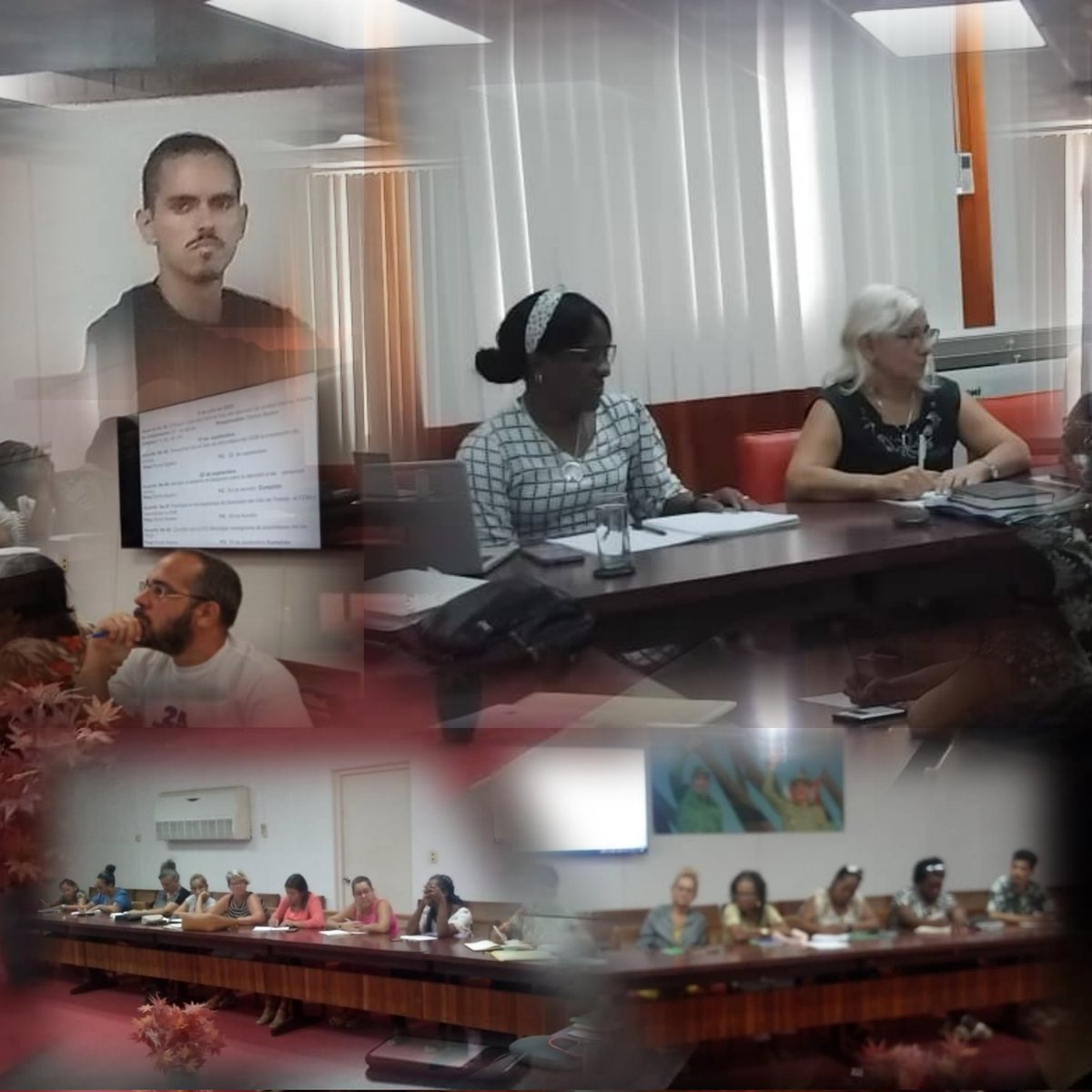 YasmaniCal27780's tweet photo. Con el acompañamiento de @YanirisHernnde7 viceministra primera del @MTSS_CUBA , se desarrollo la sesión de trabajo de la @DptssHabana con sus directores municipales.
@Interian96 @YiseilisF @TCotorro2000 @iris_sotol80918 https://t.co/Vji1bdvUP9