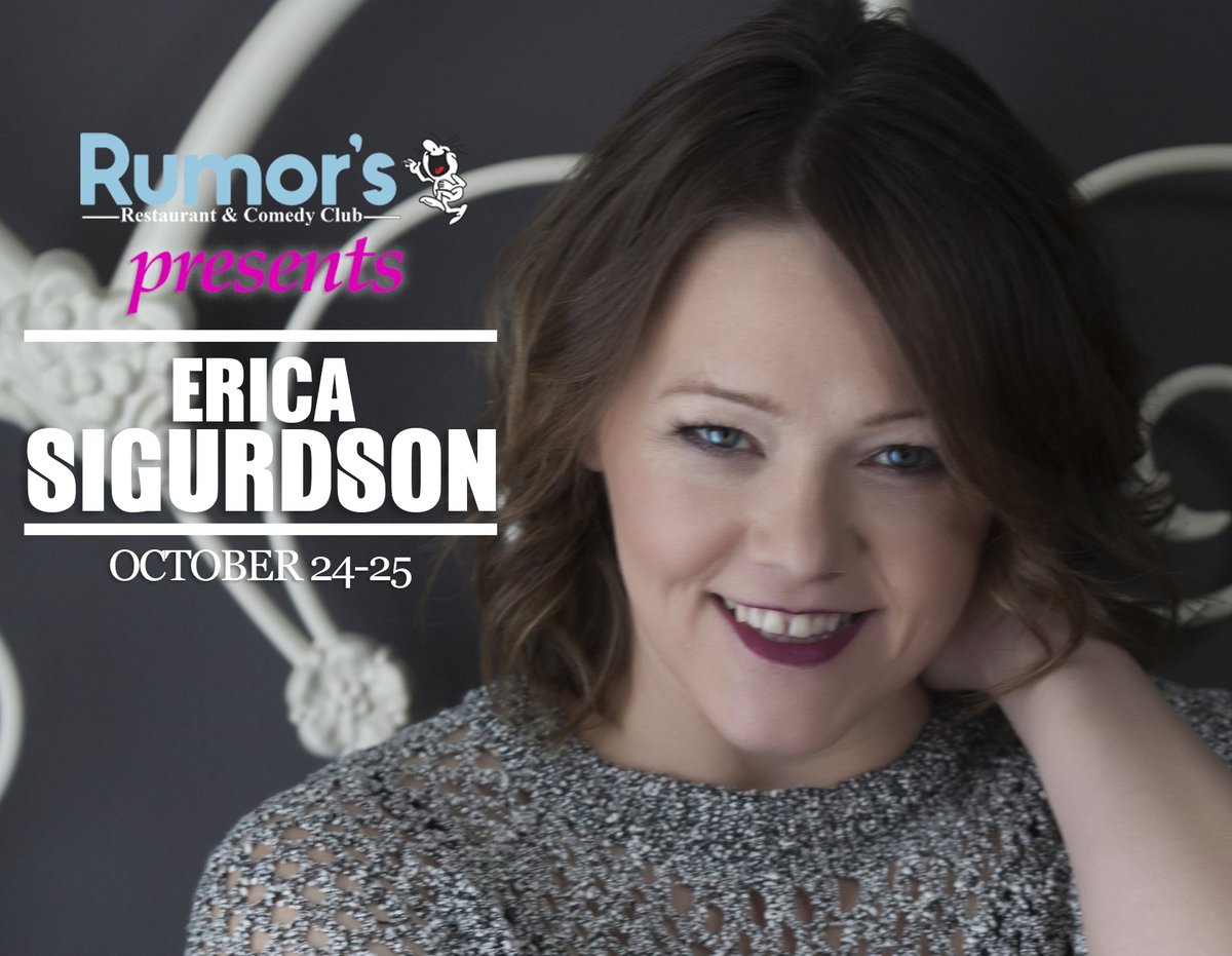 RumorsComedy's tweet image. Erica Sigurdson has performed on CBC's The Debaters over 50 times! Catch her LIVE at the club all weekend.
rumorscomedyclub.com/events/1761163…
#winnipeg #rumorscomedy #standupcomedy #thingstodoinwinnipeg