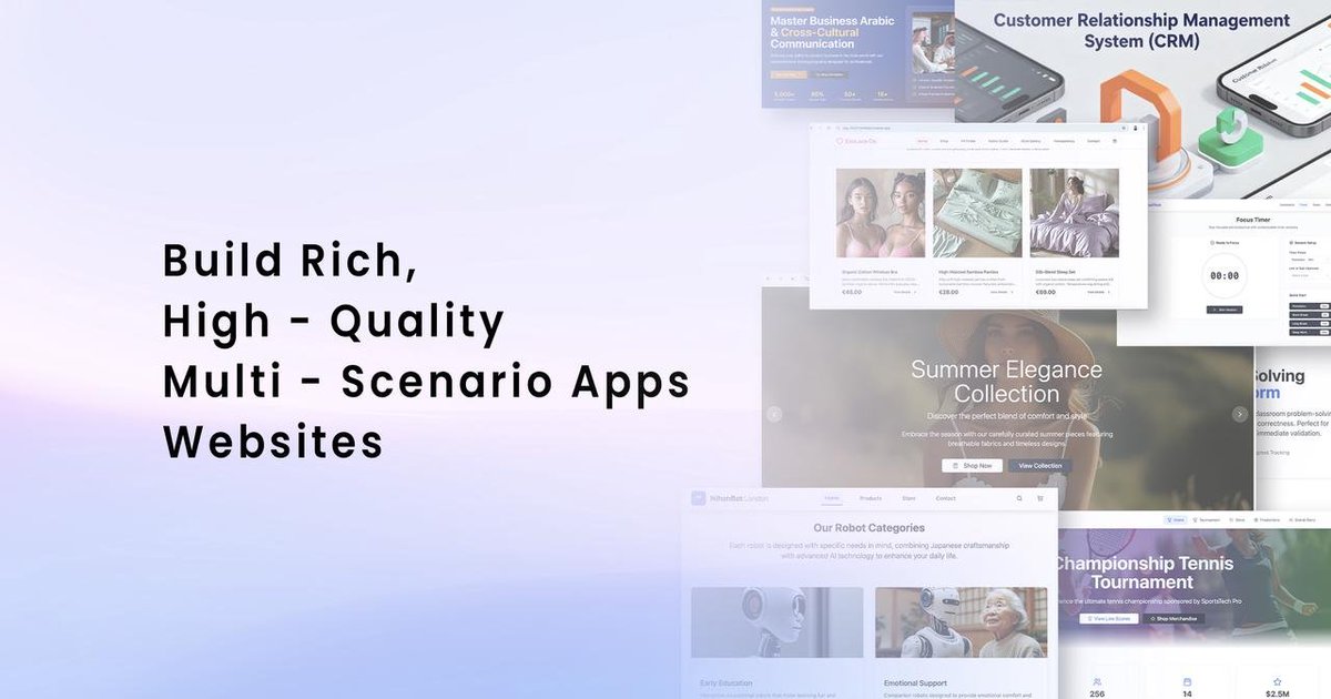 ShawnZhu_MeDo's tweet image. MeDo's new version is live at medo.dev! 
Let's build apps & websites effortlessly with no code. Try it now! 👆
#MeDoJourney #NoCodeAI