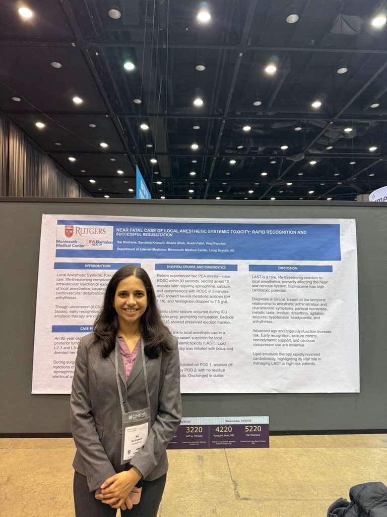 MMC_IMresidency's tweet image. So proud of our residents for their amazing presentations at #CHEST2025 in Chicago! 👏 Huge thanks to our Pulm/Crit attendings for the guidance and support — our team represented big this year! 💙 #PulmCrit #ResidencyLife #CHEST2025 #mmcim #rwjbh #researchlife #MedTwitter