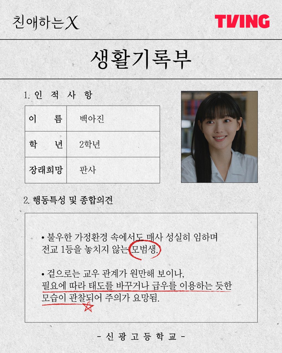 디어 엑스 캐릭터 소개 이미지