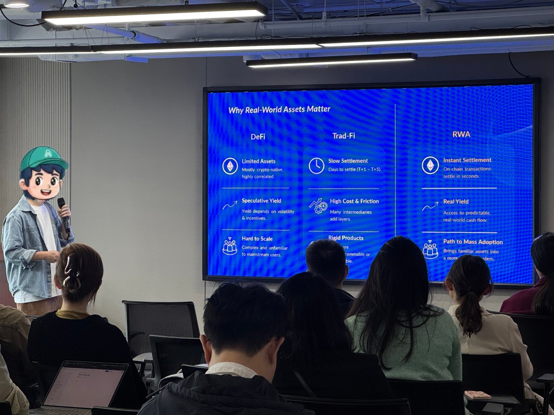 AquaFluxPro's tweet image. Incredible day at Pharos Incubator Demo Day hosted by @pharos_network &amp;amp; Future3Campus! 🚀

Honored to share AquaFlux’s vision for structured RWA with innovators reshaping finance.

Here’s to more collaboration and composable liquidity ahead. 🌊✨