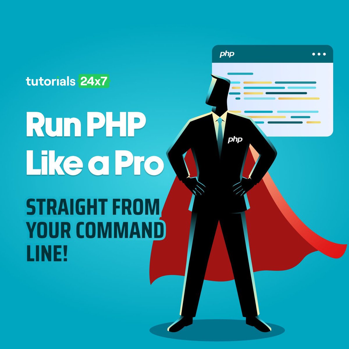 24x7tutorials's tweet image. Run PHP like a pro! 🚀 Learn how to install & execute PHP code from the command line on Windows, Linux & Mac.
Check out the tutorial: buff.ly/2UY6JSu
#PHP #WebDev #CodingTips #Developers