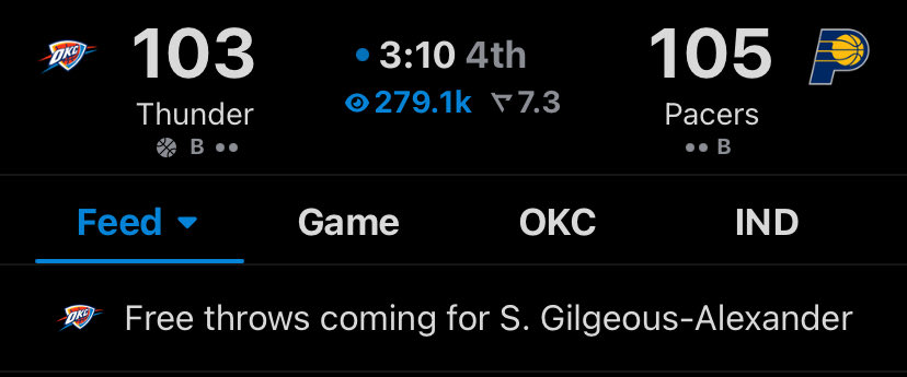 I just turned the game on
