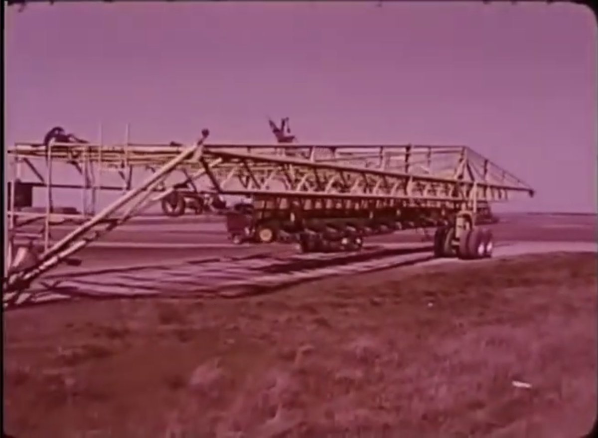 Found this movie on YouTube promoting North Dakota ag in 1977.  Features a 36 row JD planter w/custom transport setup.  Any back story on who built this monster back then and why?  16:38 mark

youtu.be/YEVFxrKrc_A?si…