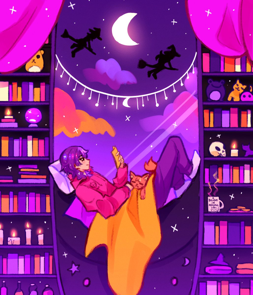🌙📚🕯️ #prsk_FA
