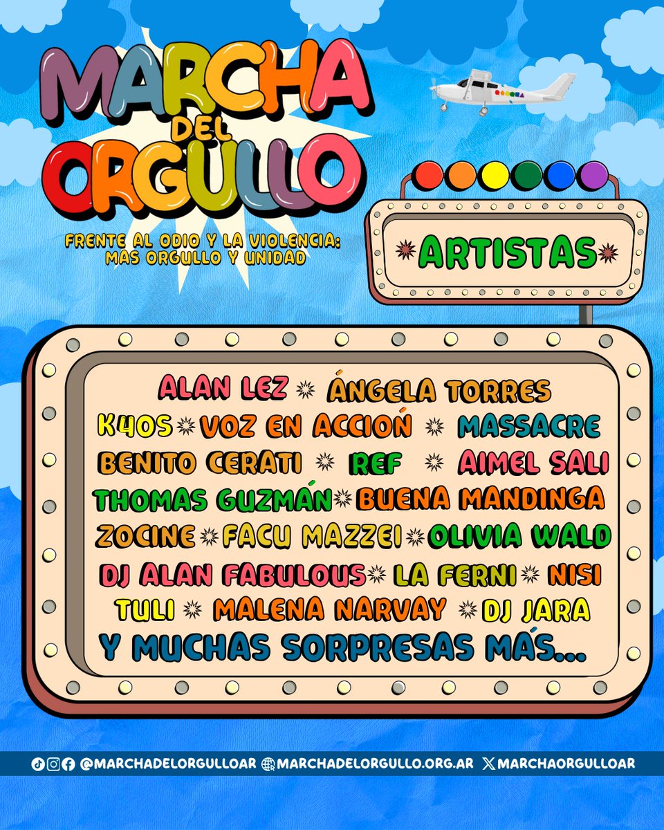 🏳️‍🌈 Frente al odio y la violencia: más orgullo y unidad 
El sábado 1 de noviembre, la Marcha del Orgullo vuelve a llenar las calles con memoria, fiesta y lucha.