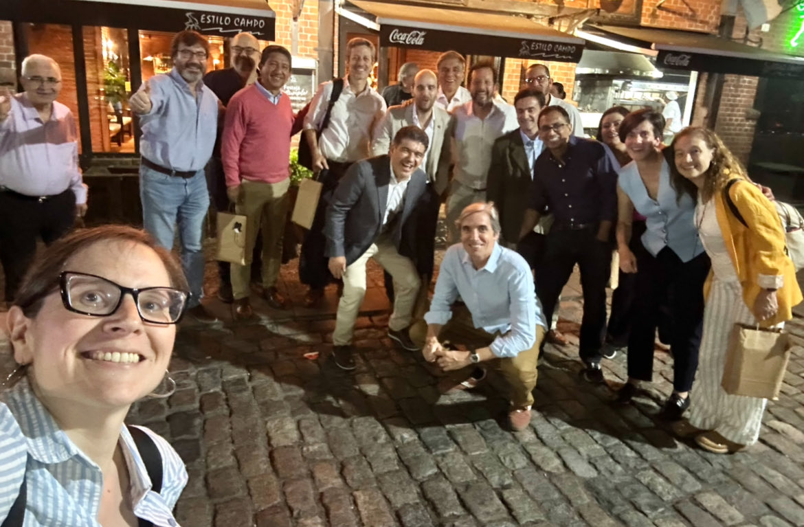Hermosa noche de Congreso Argentino de Hepatología! <a href="/sahe/">saskia boekraad</a> <a href="/aleh/">Alessandro Andrade</a>