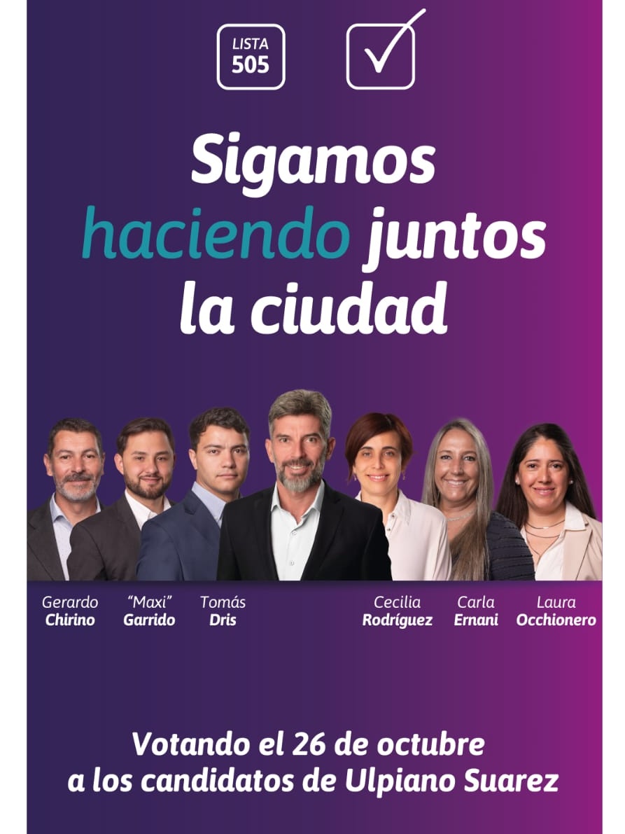 El próximo domingo la <a href="/ciudaddemendoza/">Ciudad de Mendoza</a> necesita que sus vecinos renovemos su apoyo para continuar con excelentes gestiones.

Agradezco a los fiscales que hoy terminan su capacitación y contribuirán a la transparencia de los comicios, con la certeza que la #BoletaÚnica seguirá
