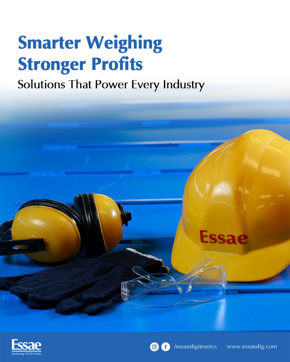 EssaeDigiIndia's tweet image. At Essae Digitronics, we offer weighing solutions that boost profits and transparency. With 25+ years of experience and 17,000 installations, we guarantee precision in Automatic Weighing.
👉 Swipe to more
🔗 Learn more: bit.ly/3J2YXyQ
#EssaeDigitronics