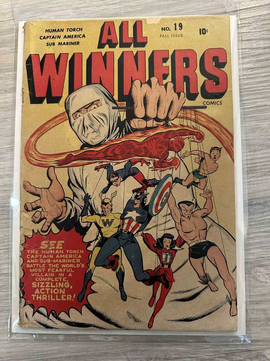 All-Winners Comics #19 (Marvel Comics Fall 1946) - READ Golden age GRAIL  
🔗 ebay.com/itm/1977801739…  
 #ad