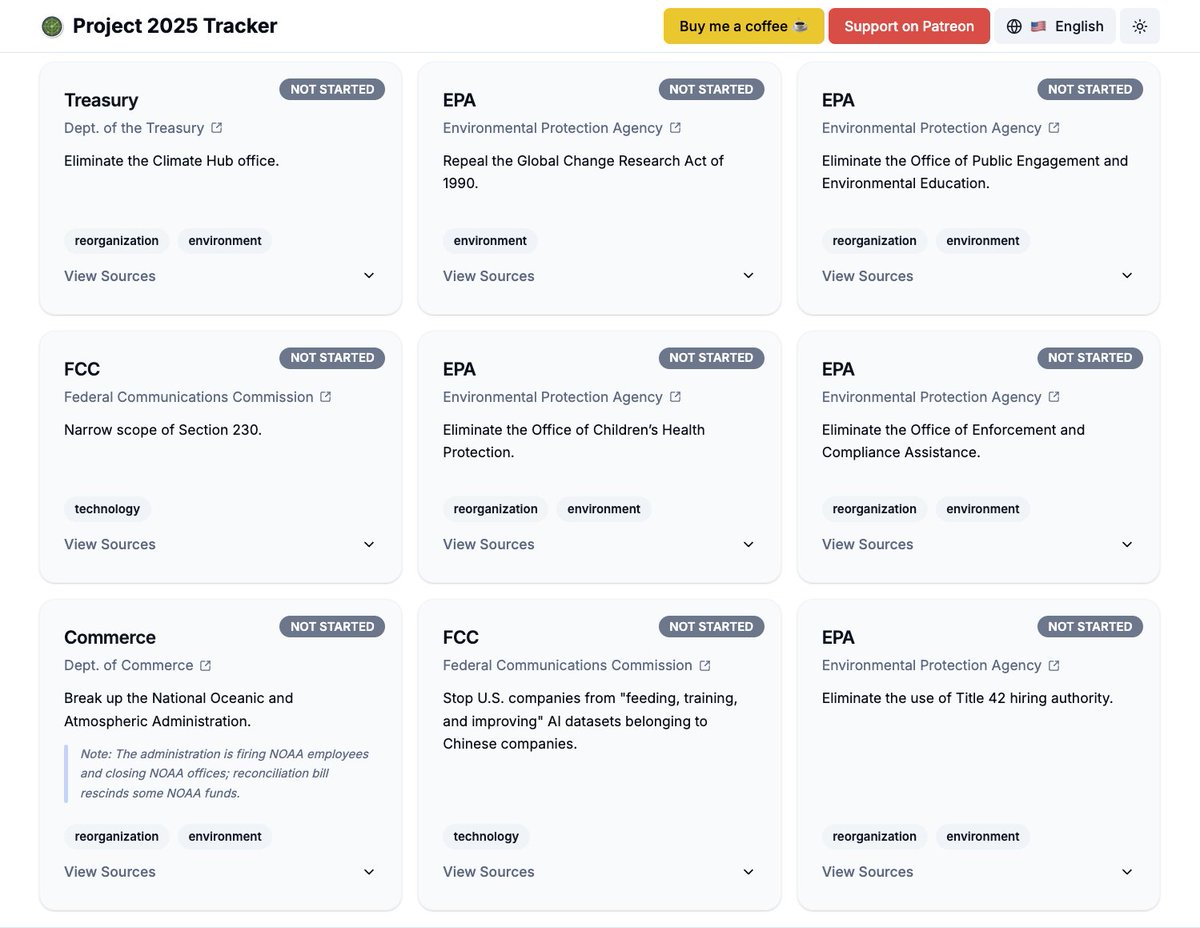 tessnam's tweet image. Project 2025 Filtered for: Environment and Technology (2)