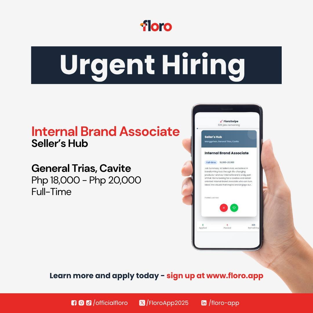 FloroApp2025's tweet photo. We’re Hiring with https://t.co/44IuyfTUJk!
Stop endless scrolling — start smarter searching.
> AI-matched opportunities
> Quick apply
> Connect with top employers
Sign up today. 
 https://t.co/ucOBZxhUrw https://t.co/QTRdi6UR2w