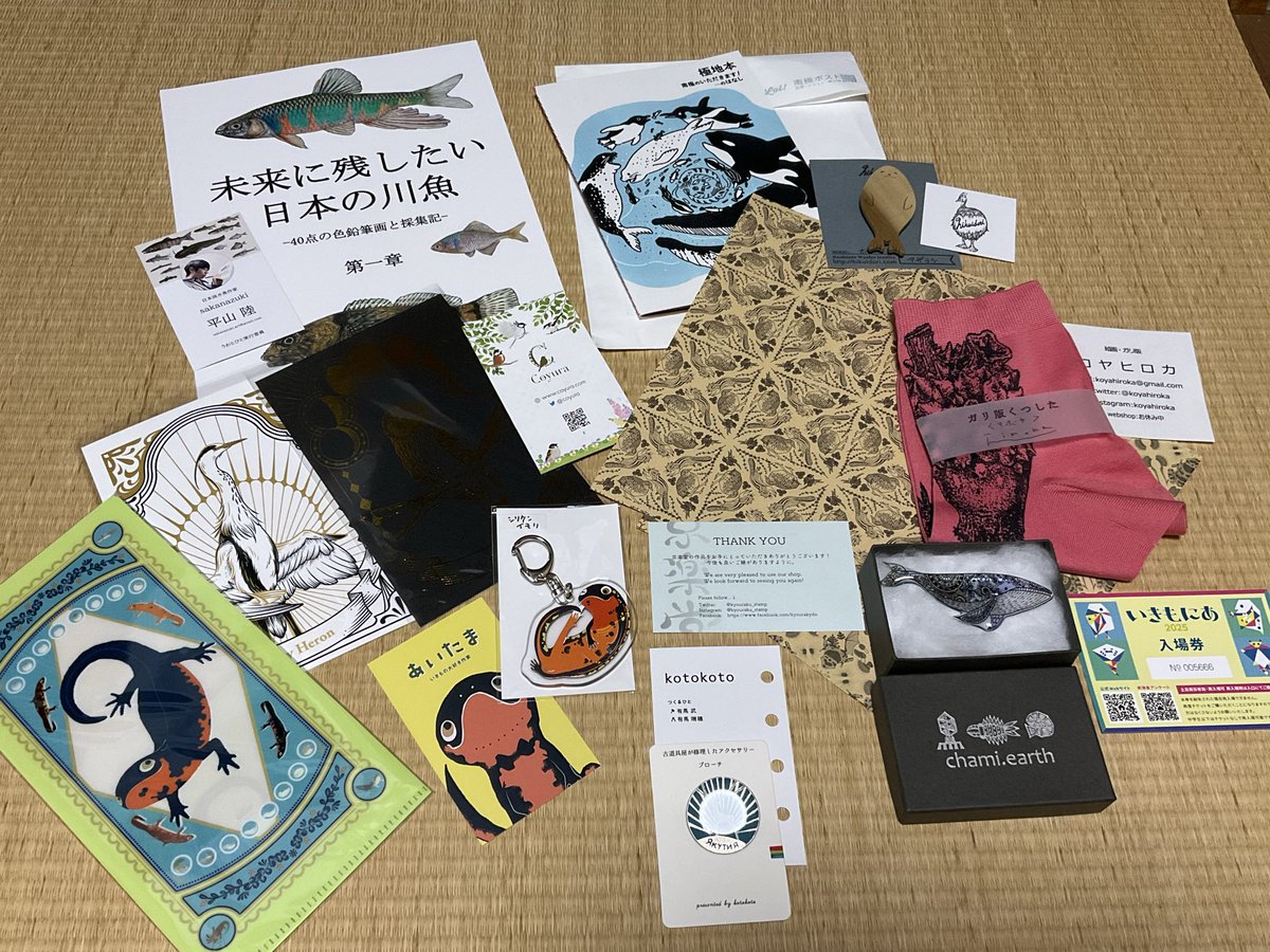 ya_ru's tweet photo. 後の予定があって2時間勝負だったんだけど、いいお買い物ができて満足しかない！

#いきもにあ後夜祭　#いきもにあ2025 #みやこめっせ https://t.co/s5BOf6wBsX