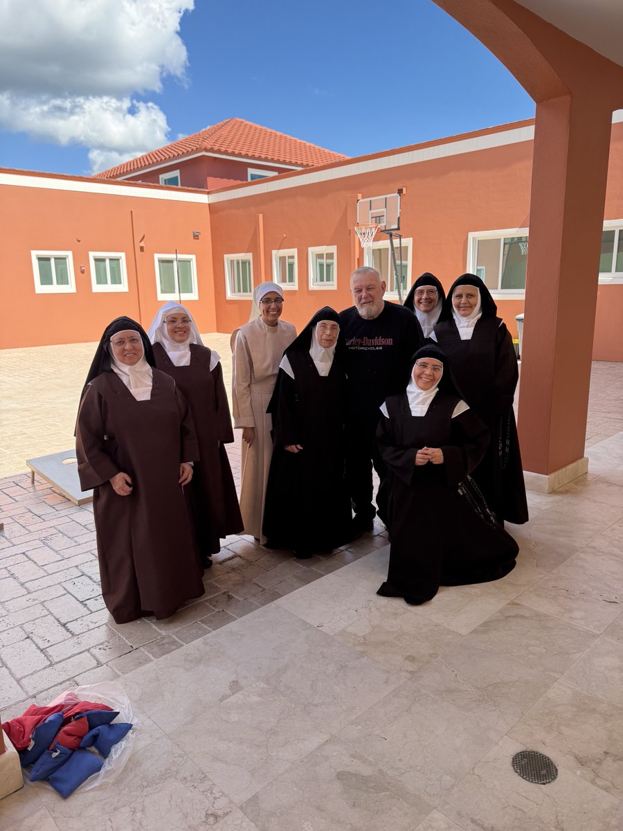 After a “canonical” visit to the cloistered Carmelite Sisters at their monastery in Homestead on Thursday morning