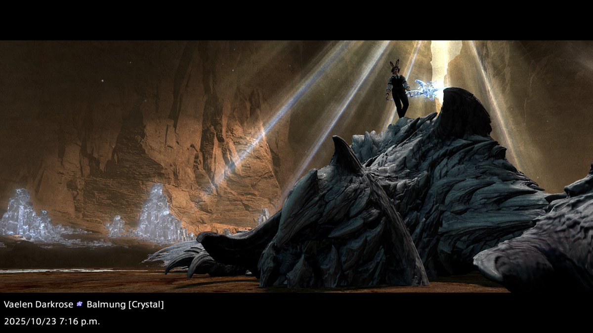 #FFXIVSweepstakes #FFXIVxMHWilds
probably one of my favorite poses I've done.