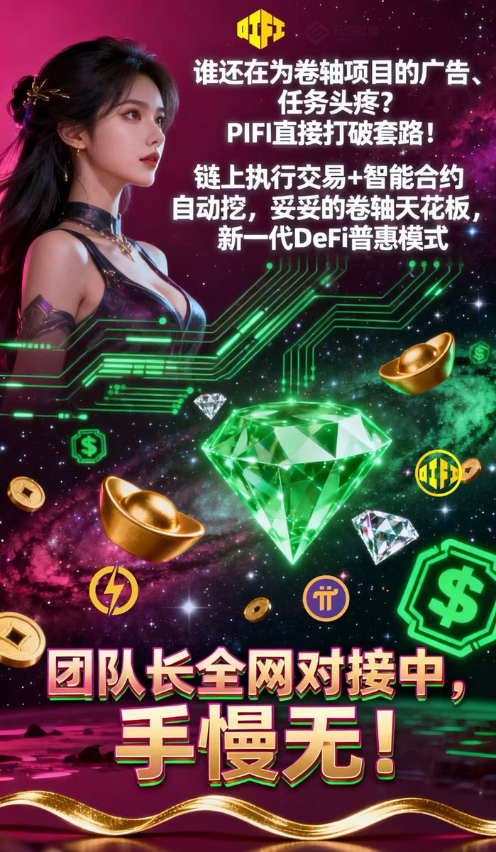 LL0117409139913's tweet image. 💕PIFI早报/星火达32866张
——日期——PIFI价格——
2025.09.08♨️0.134＄
2025.10.19❤️0.194451＄
2025.10.20❤️0.197615＄
2025.10.21❤️0.19465＄
2025.10.22❤️0.194713＄
2025.10.23❤️0.194371＄
2025.10.24🩷0.20289＄
#PIJSwap #PIJS #PIFI