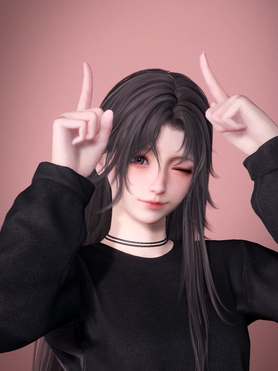 マヒルとの絆が113になりまして新しいポーズを手に入れた☝🏻☝🏻主ちゃんも一緒に☝🏻☝🏻🤍