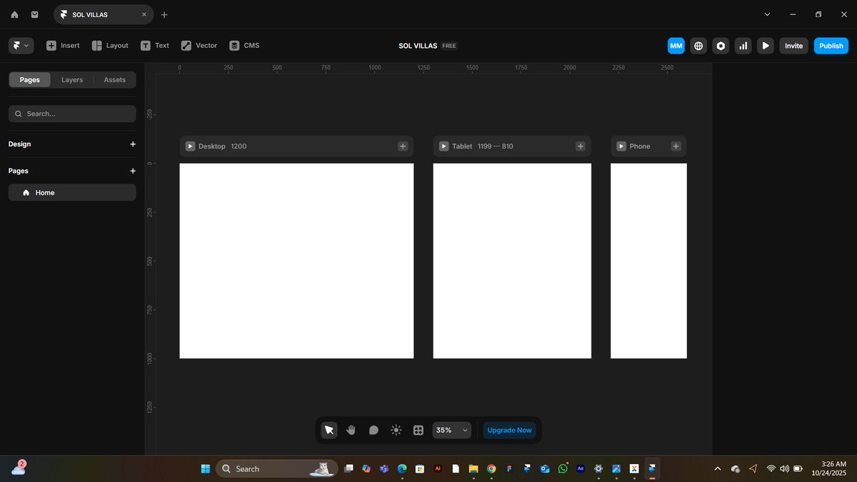 MarionMewa's tweet image. So I came across a challenge yesterday on X and wanted to give it a go on Framer. I started learning the basics of Framer to build my portfolio and I&apos;m loving the speed in publishing websites.☺️🛩️

I want to test myself if I can trully work under pressure🤞
