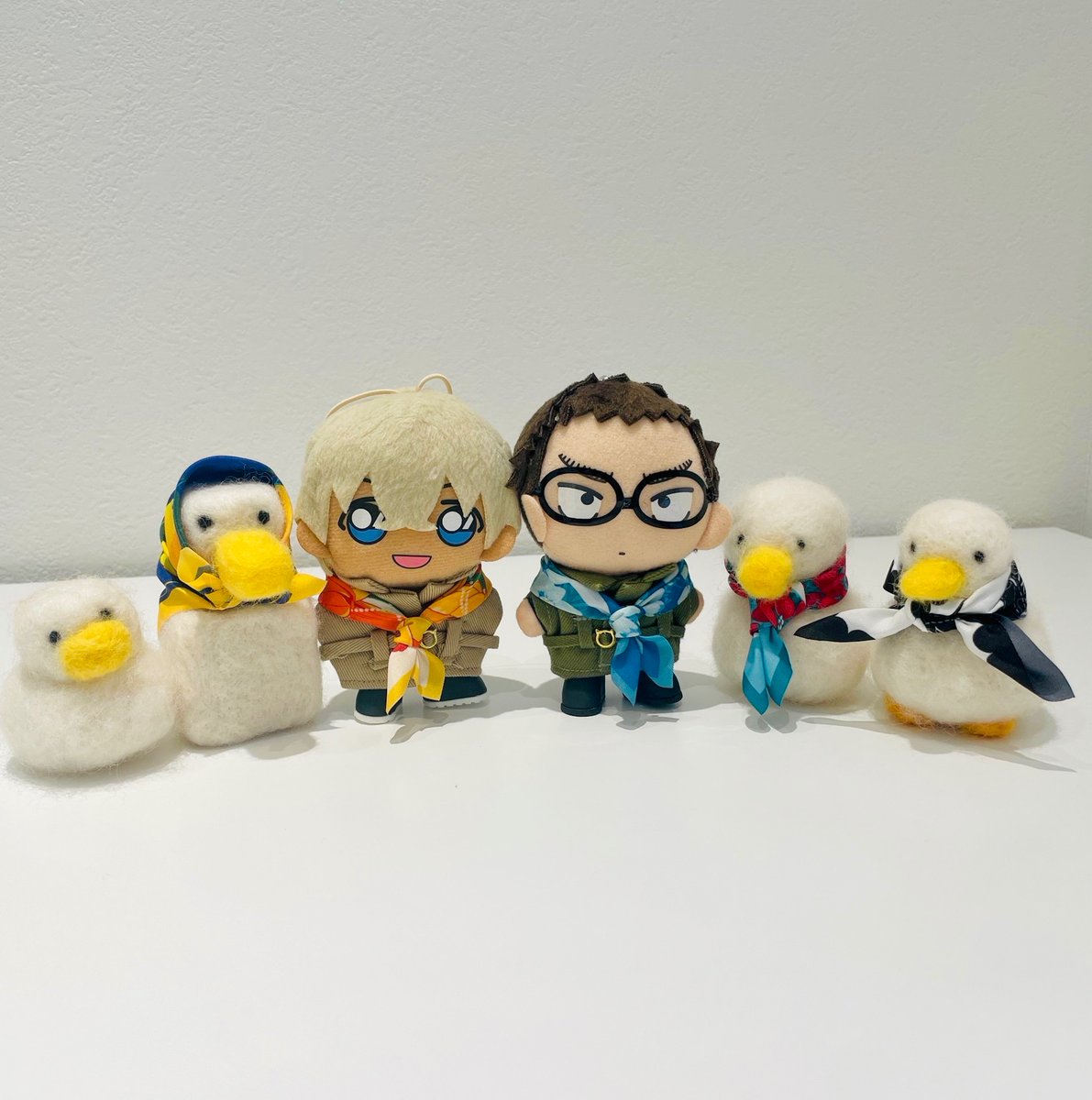 アラトー本店 本日も営業中です☀️ 本店のぬいぐるみへの巻きサービス