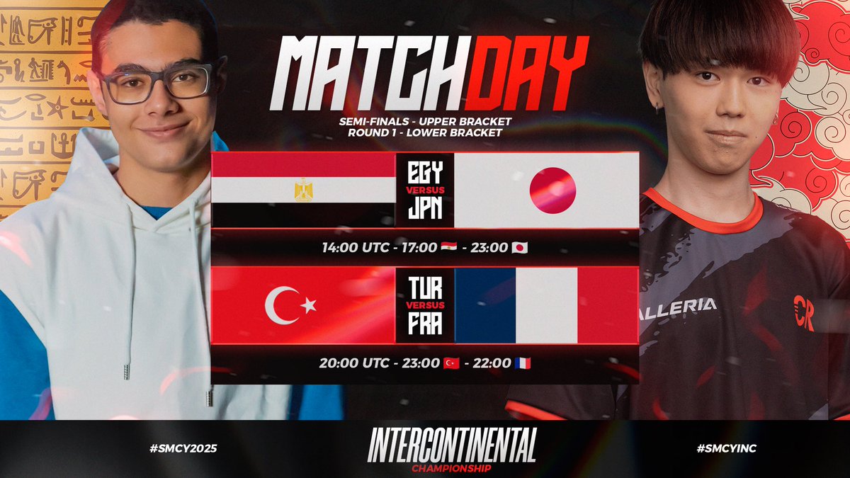 CR_Supremacy's tweet image. ๐ด ๐๐๐๐๐๐๐๐ - ๐๐๐๐๐๐
๐
๐  ๐๐๐๐๐ โ๏ธ๐ฅ
๐ฏ ๐๐๐๐ ๐ - ๐๐๐ ๐
SECOND DAY of this LEGENDARY Playoffs Round! ๐ฅ
A historic duel awaits in the Upper Bracket: ๐ฏ๐ต Japan vs ๐ช๐ฌ Egypt โ two powerhouses fighting for glory! โ๏ธ
Meanwhile, in the Lower Bracket, ๐ซ๐ทโฆ