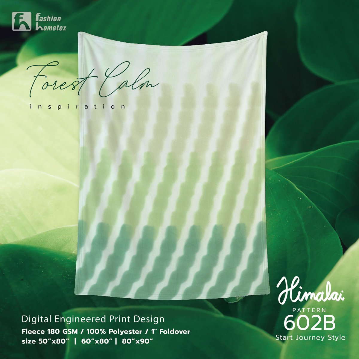 FashionHometex's tweet image. Feel the Colors of Nature 🍀💦🌸
#HimalaiBlanket
Bringing the touch of nature into your everyday comfort.
Soft #fleeceblanket with digital engineered print — ready for wholesale, direct from Thailand.
get #FreeSample today!
Whatsapp: wa.me/66962844447