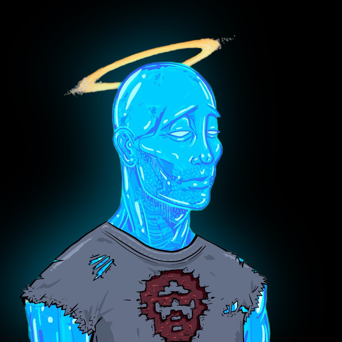 There are 1:1 honoraries, and the there's THIS one; perfectly honoring my PFP right down to the colorway!

LFGR!  <a href="/RoguesNFT/">Rogues</a> mean business!

Timeline saying NFTs are dead, when really the timeline just hasn't found the right art and community that they vibe with yet and have