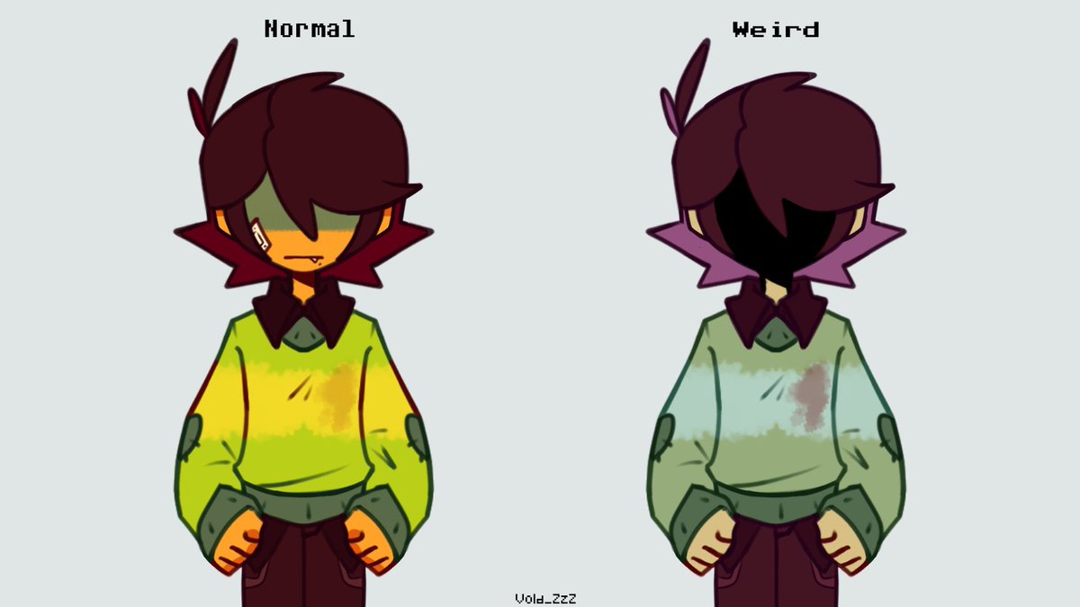Vo1d_ZzZ's tweet image. Chill outtt #DELTARUNE
