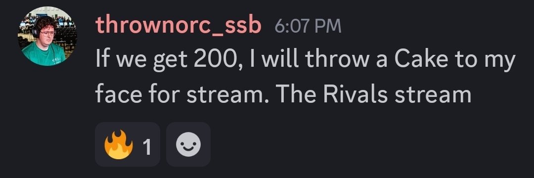 Heat Wave 8 is now sitting at 150 Attendees. 

If we hit 200 Attendees, I will throw a Cake to my face for the event 🎂🔥

Register today:

start.gg/tournament/hea…