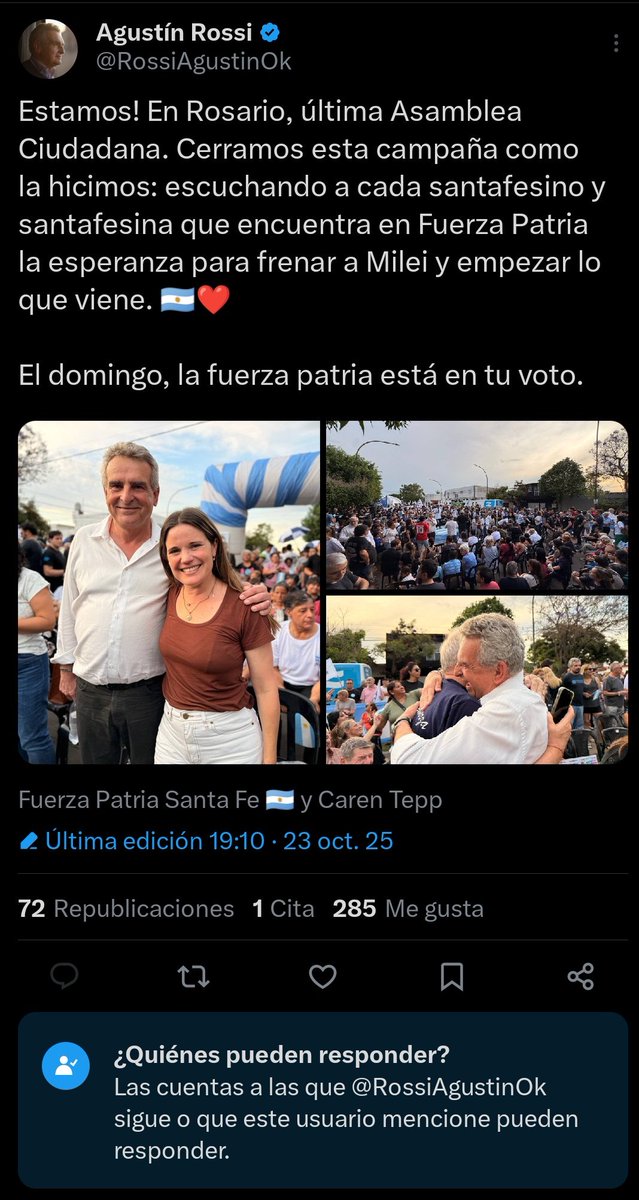 DoomSoldier's tweet image. El sorete y delincuente de @RossiAgustinOk tiene tanta cola de paja que deshabilitó los comentarios.
Que bien que acomodaste a la ñoqui de tu hija... 22 palitos netos por mes se lleva. Delincuente como el padre. @carentepp ya devolvió el campo que se afanó?