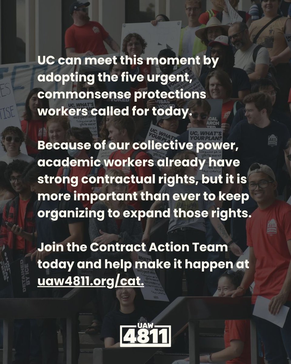 UC thrives because of international workers, but has no plan to protect them from anti-immigrant attacks. Academic workers across California delivered a petition today demanding legal aid, financial support, and real protections.