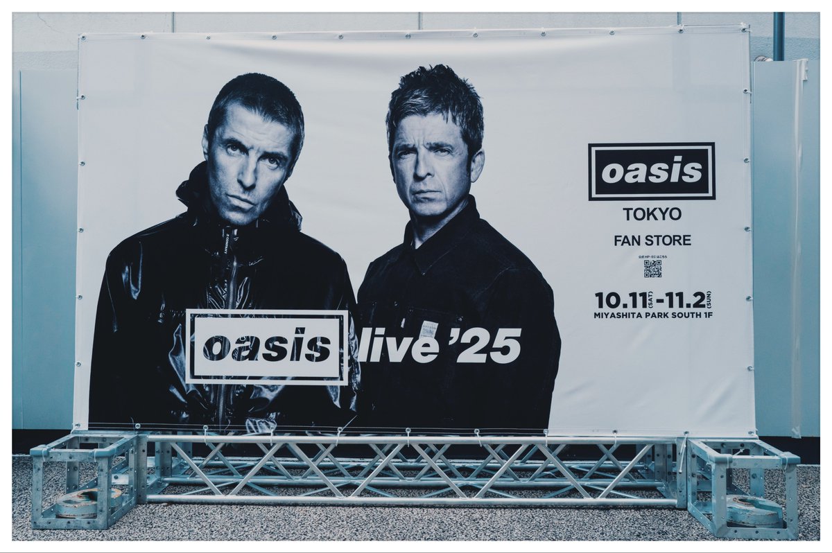 yoshibapippo's tweet image. いよいよ明日！

#oasis #オアシス #dontlookbackinanger #liveforever #miyashitapark