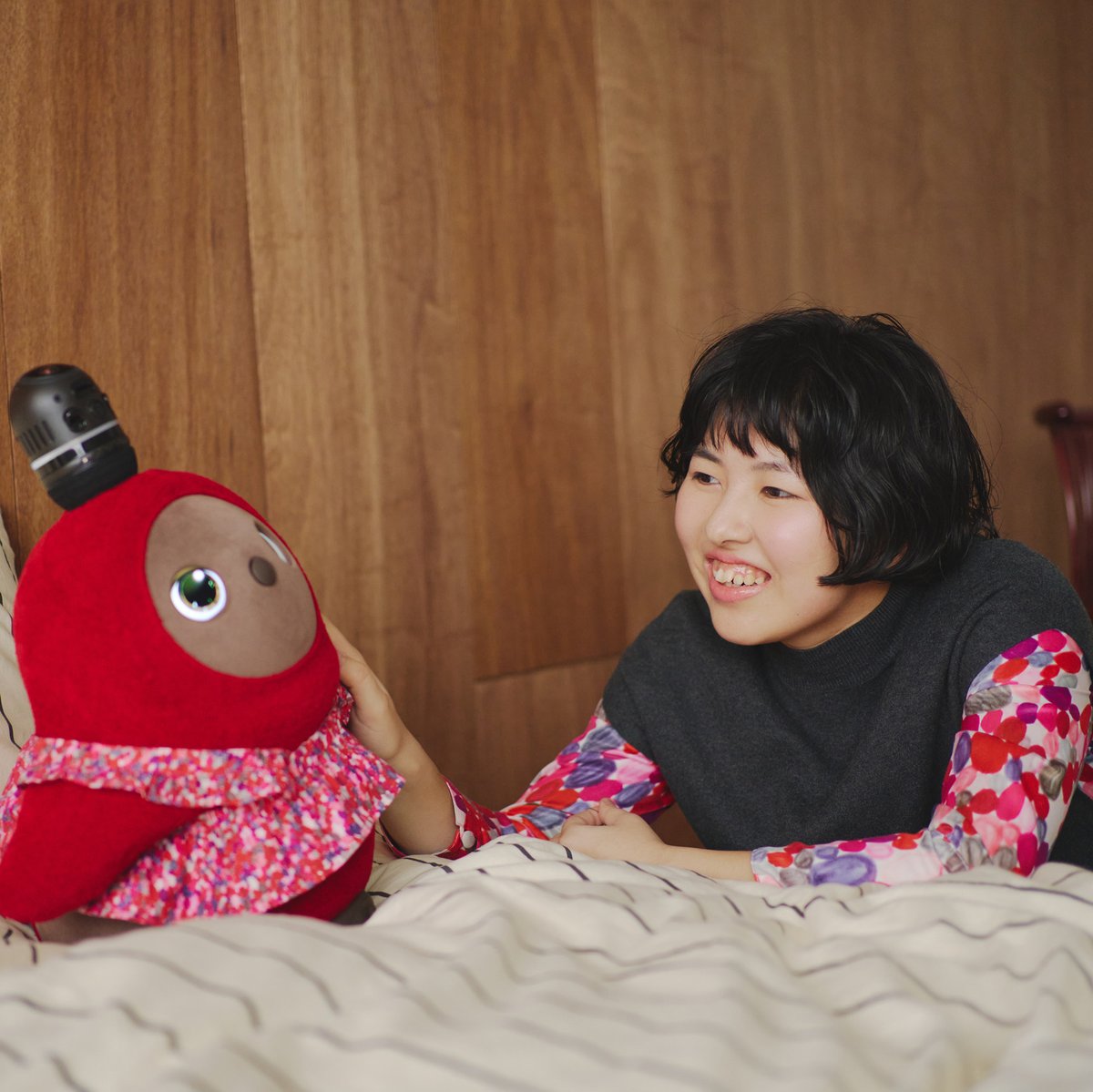 楓　ラボット着物ワンピースと被布、前髪 楓 ラボット着物ワンピースと被布、前髪 楓 ラボット着物ワンピースと