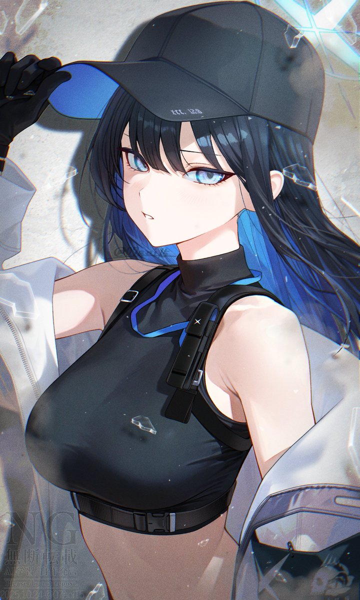 💙🩶錠前サオリ🖤🤍※タップ推奨
#ブルアカ #BlueArchive