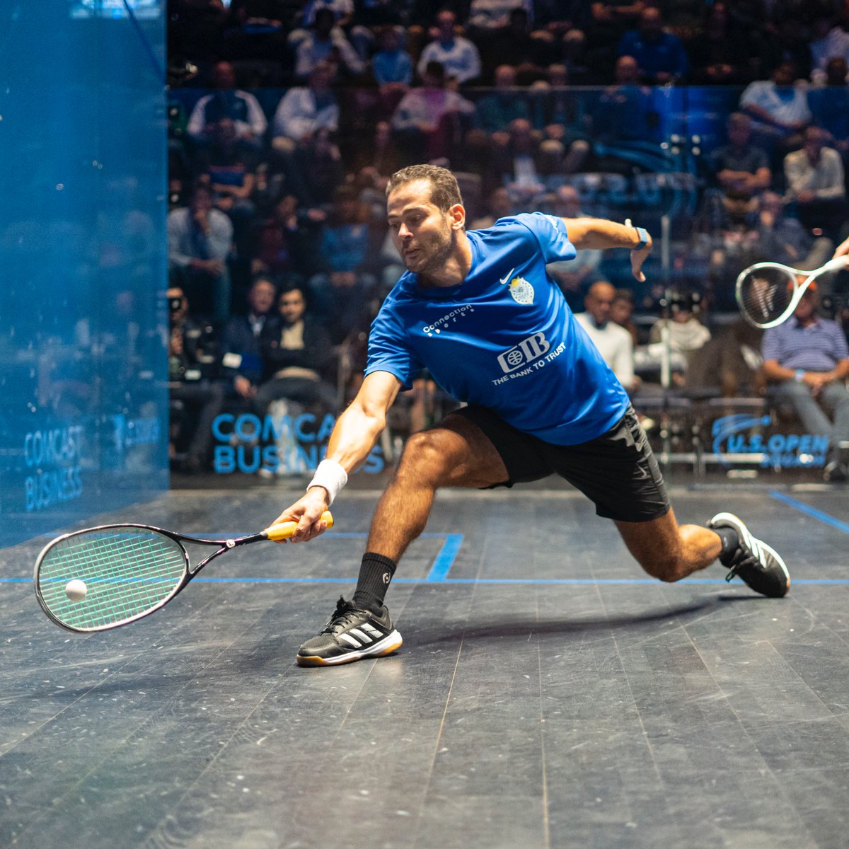 PSASquashTour's tweet image. Result: @USOpenSquash 2025 Men&apos;s QFs   

🇪🇬[4] @karimabdelgawad beats Mohamad Zakaria 🇪🇬
3-2: 14-12, 11-7, 3-11, 7-11, 11-5 (81m)

✍️Report &amp;amp; Reaction ➡️ tinyurl.com/y9dmyr3z 

#USOpenSquash
