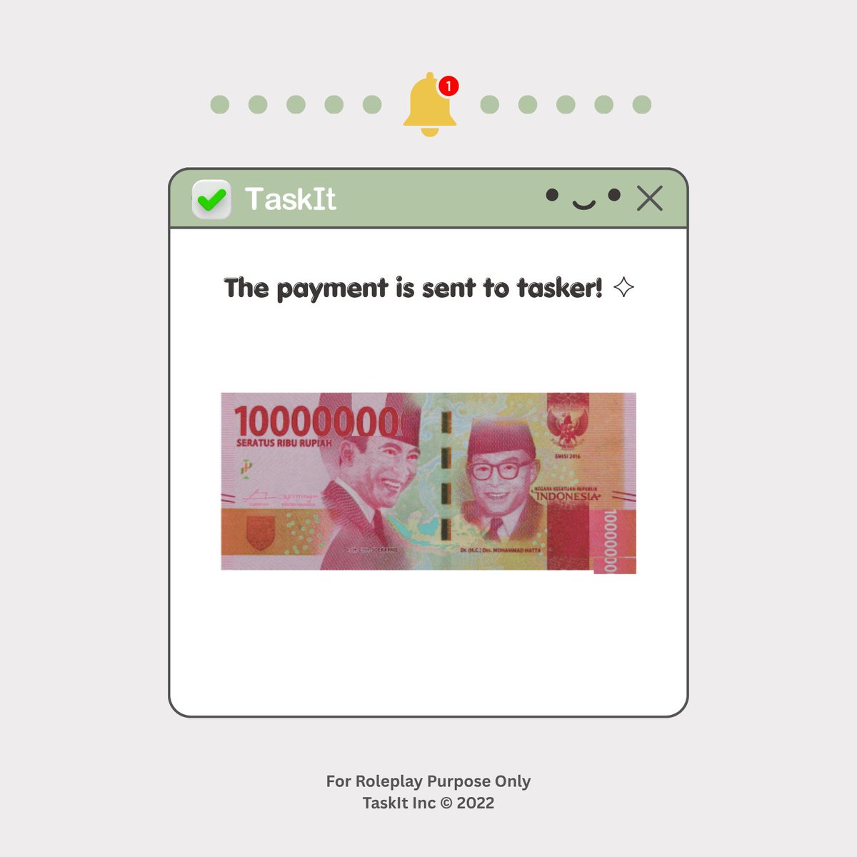 TaskItRP's tweet image. 🟢
TASK # 708  is completed!
Tasker : 
@EngineeredFairy @chelssangel @selcouthleal @LYINGF0X @N0CTURNEKISS @FLEUV3 @Child0fShadow @quixorta @kebohonganmanis @lackriders @un_decipherable @thpinking @RAVENLEGANT @makamkeeper @violabellus

Thank you for using our service^-^)7