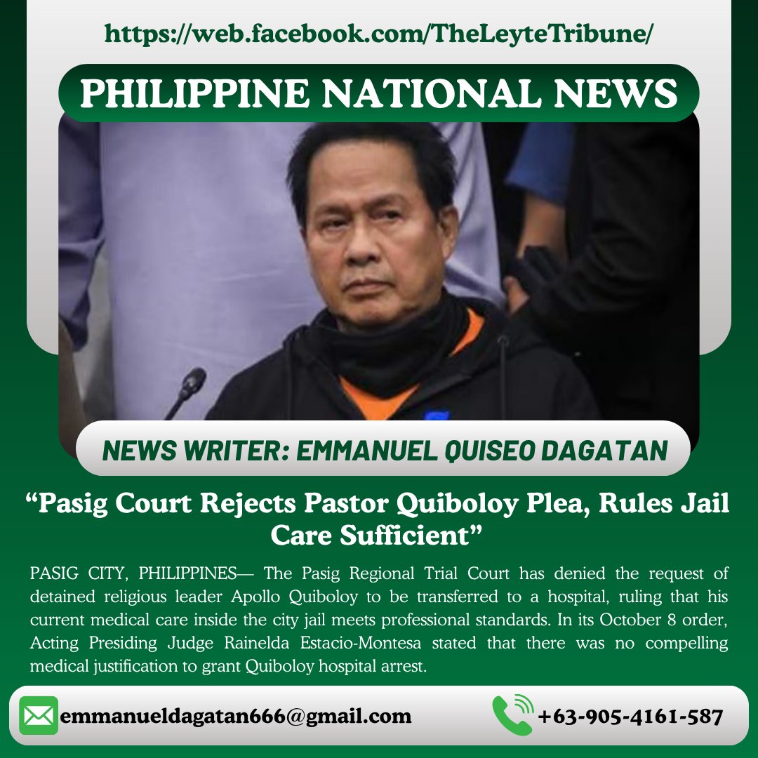 The Leyte Tribune (Emmanuel Quiseo Dagatan) tweet media