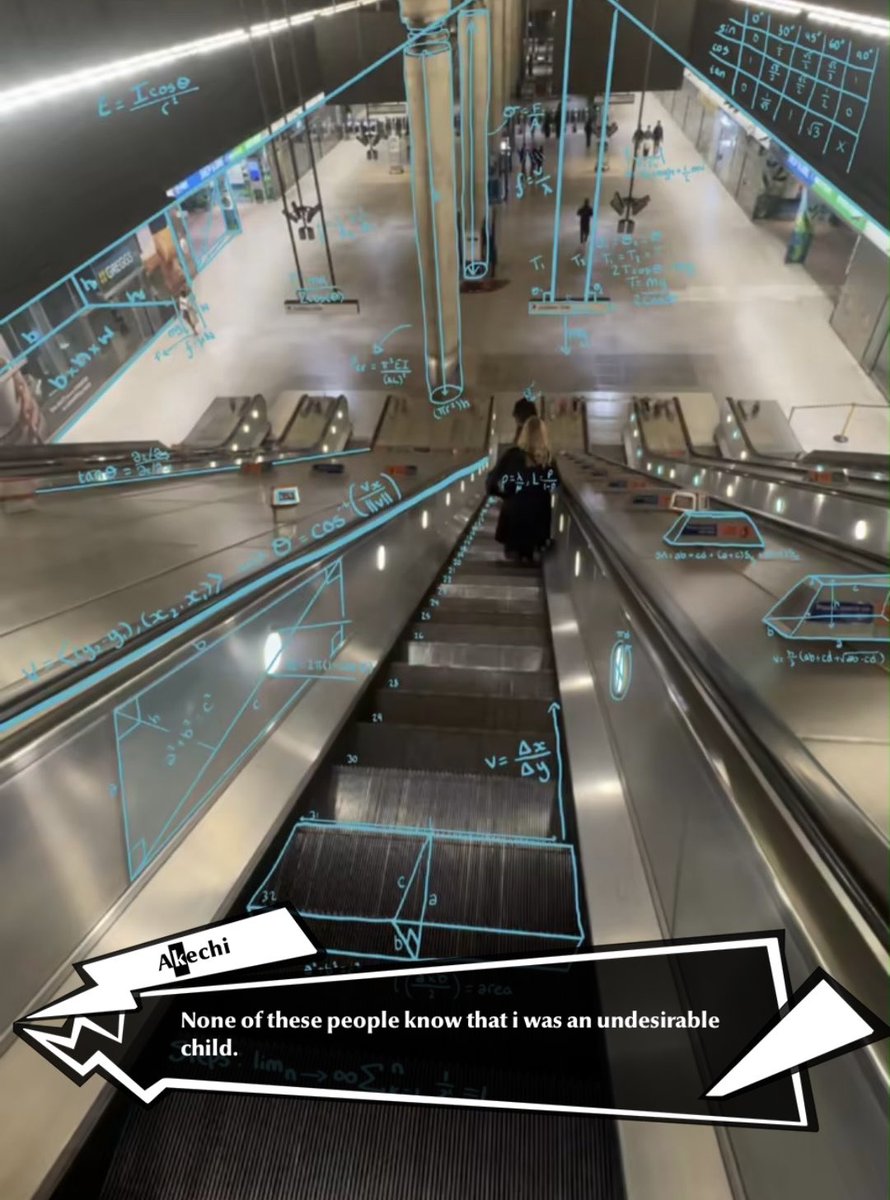 rnm1ya's tweet image. how goro akechi sees the world