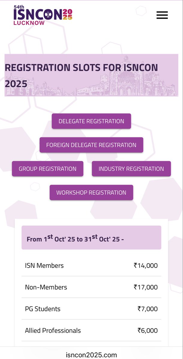Register NOW for the Conference #ISNCON25 👉 isncon2025.com/registration