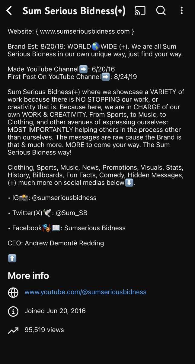 SB_Statistics's tweet image. 95K+ 😱! The @Sum_SB #YouTube has reached 95K+ 🔢🔥. #TRACKINGSTATS