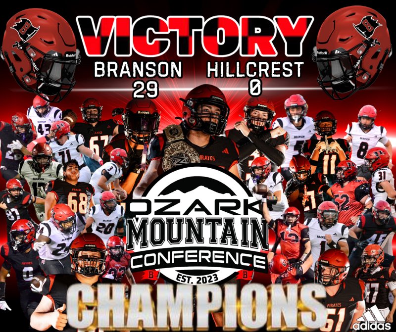 Branson Pirate Football tweet media