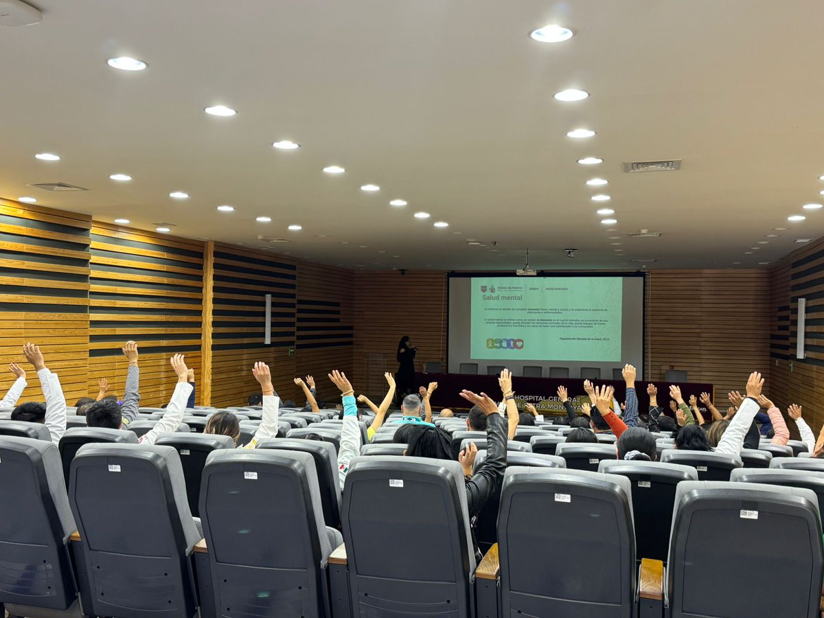 ISSSTE_mx's tweet image. #INCLUISSSTE | En el ISSSTE seguimos construyendo espacios donde la empatía y el respeto son parte del cuidado. 🫂

🏥 El personal médico y administrativo del Hospital General “Dra. Matilde Petra Lafragua” participó en el taller “Discapacidad Psicosocial y Derechos Humanos”,…