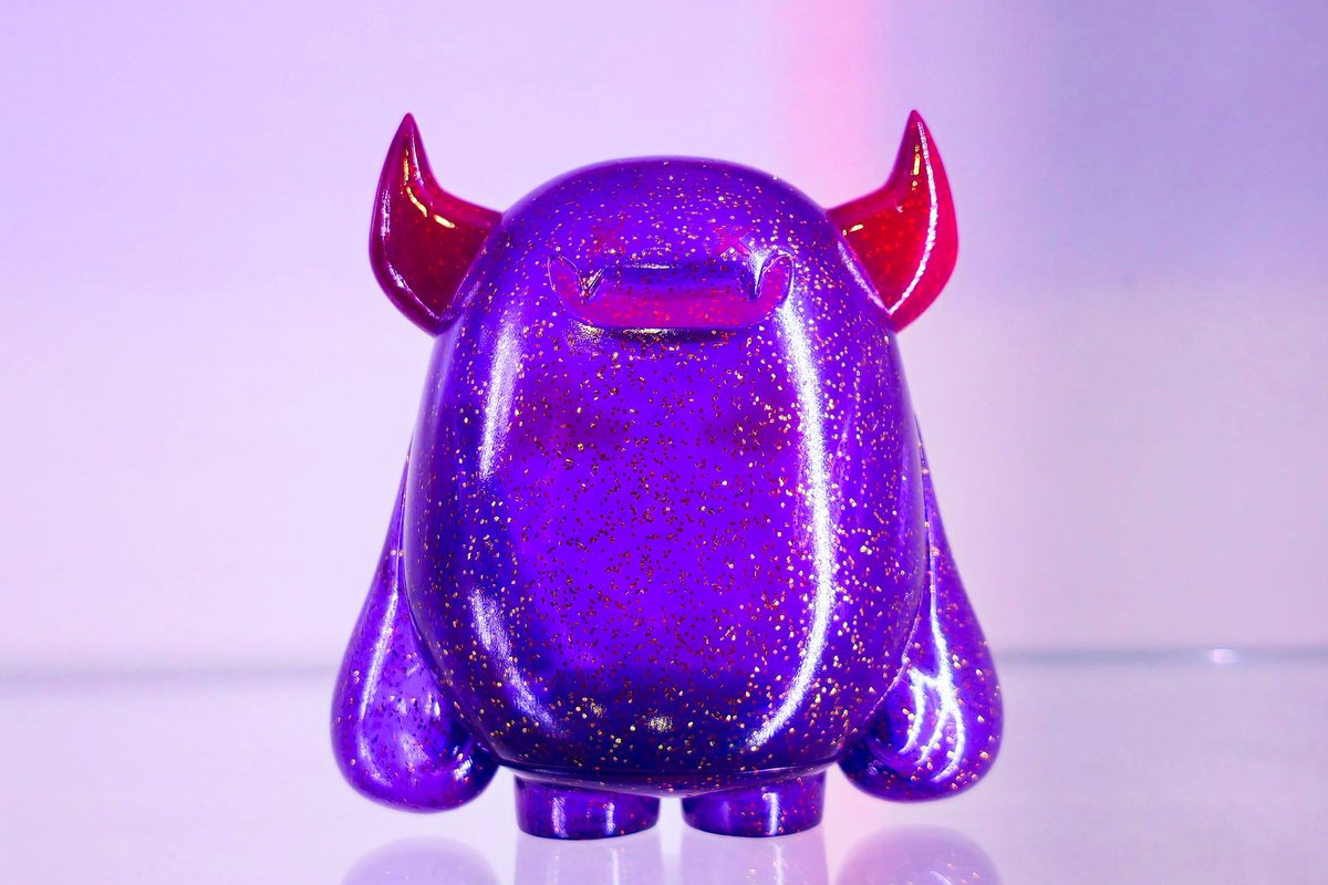 ソフビ新作カラー発表📢】 ［Jewel］シリーズ ・アメジスト［Ltd］ 金